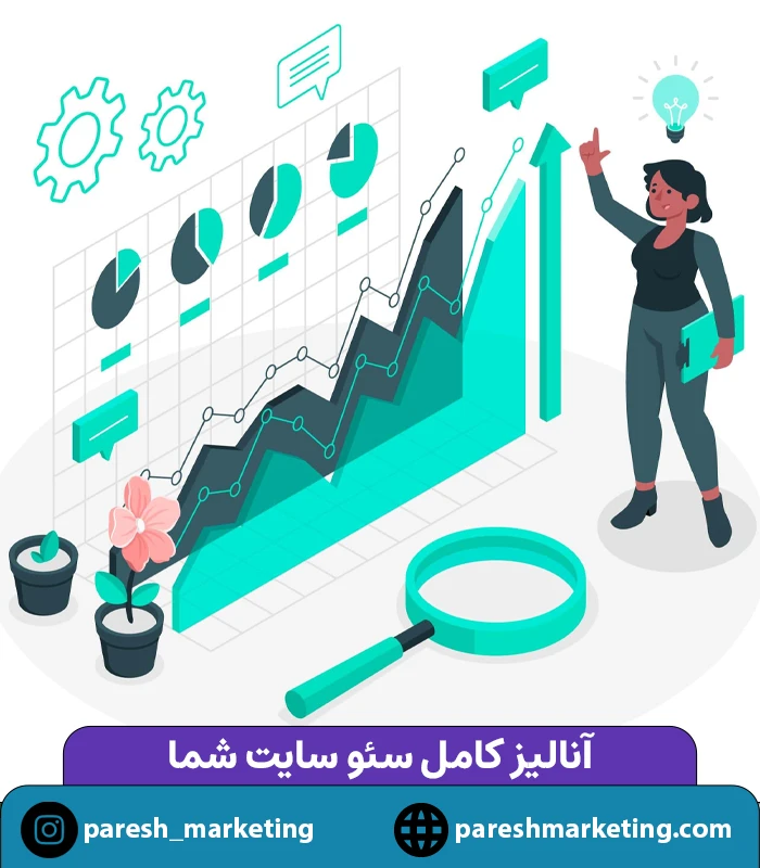 آنالیز کامل سئو سایت شما به صورت رایگان با پرش مارکتینگ
