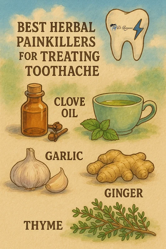 Best Herbal Painkillers for Treating Toothache